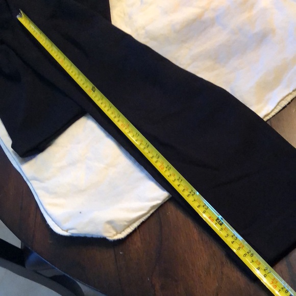 ATM Classic high waist straight leg cuff, front pockets stretchy comfy pants - Picture 9 of 9